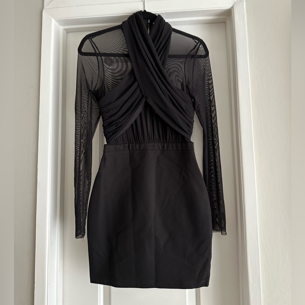 Bec & Bridge Black long sleeve Dress